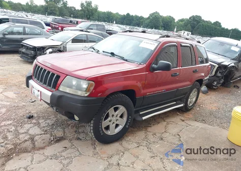 2004 Jeep Grand Cherokee Laredo из США, поврежденный, VIN 1J4GX48S54C237475